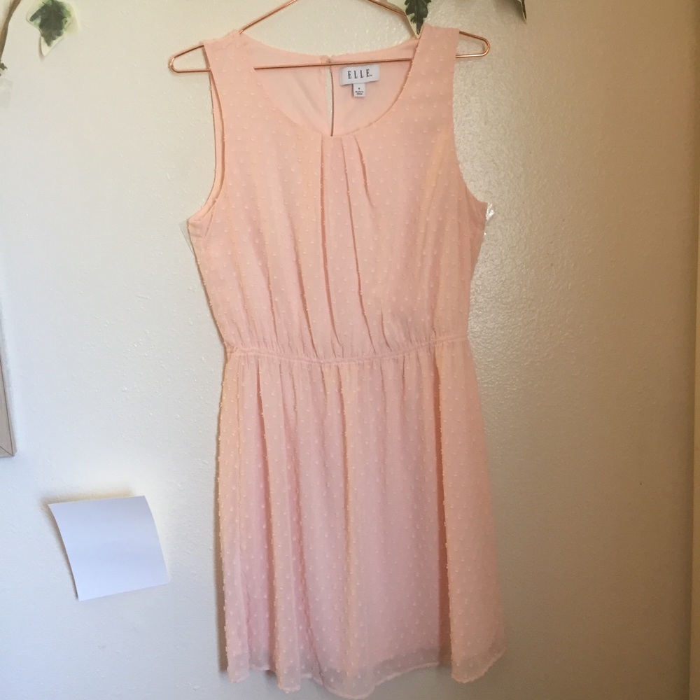ELLE Blush Pink Dress 8